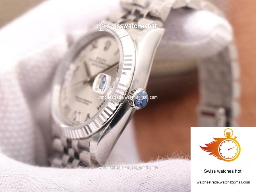 Rolex Datejust M126234-0029 EW Factory Diamond Silver Dial 5