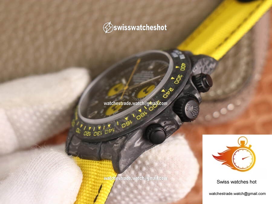 Rolex Daytona Diw Retrofit Version WWF Factory Carbon Fiber Pattern 5