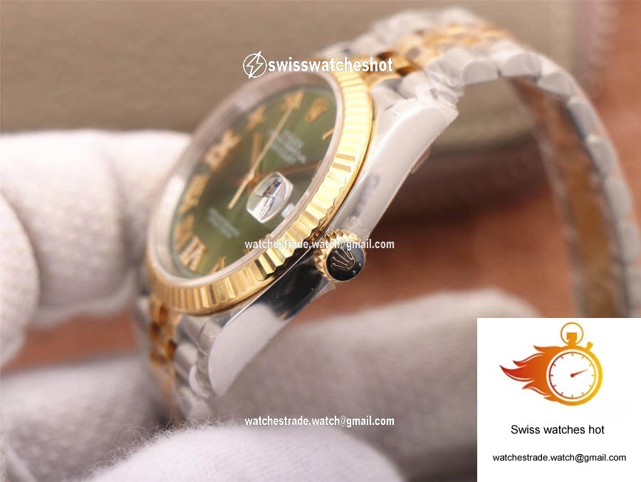Rolex Datejust M126233-0025 EW Factory Olive Green Dial 5