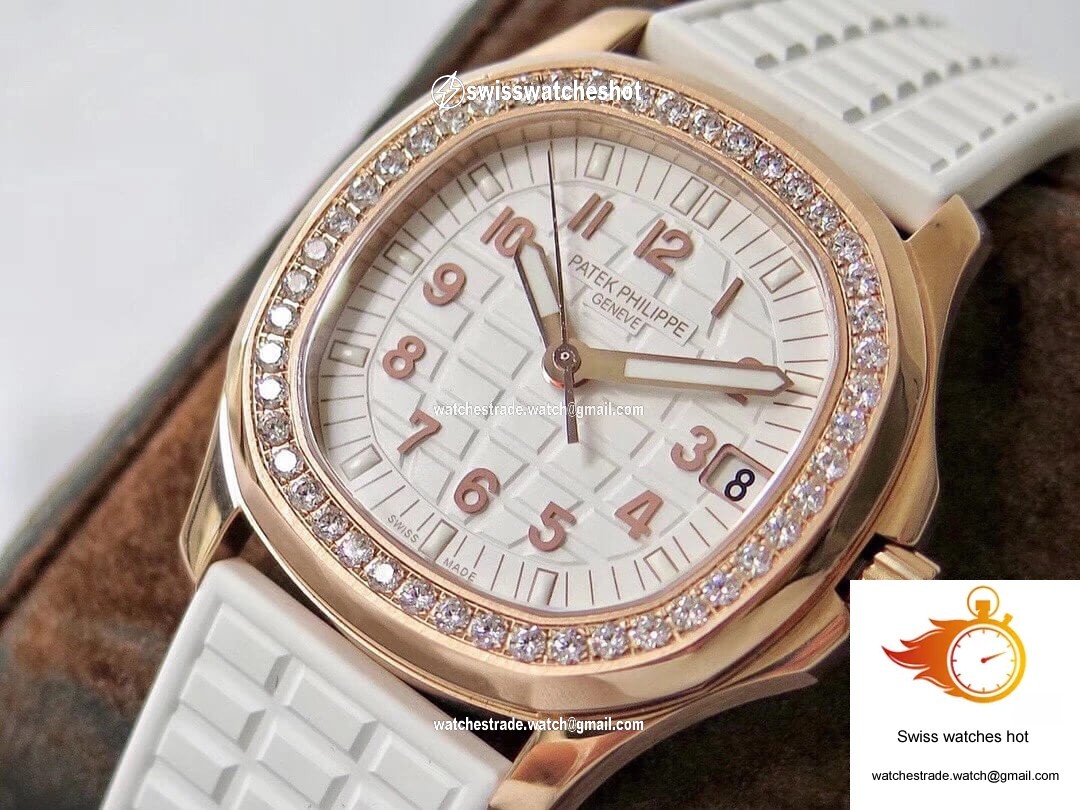 Patek Philippe Aquanaut 5268/200R-001 PPF Factory White Dial 5