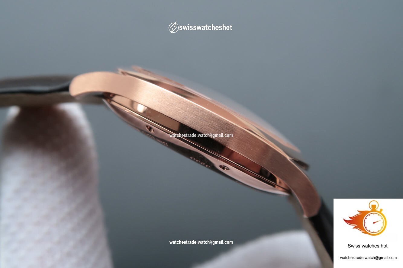 Drive De Cartier WGNM0004 V6 Factory Rose Gold Grey Dial 5