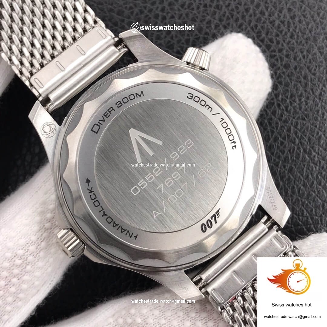 Omega Seamaster 210.90.42.20.01.001 James Bond 007 VS Factory Brown Dial 5