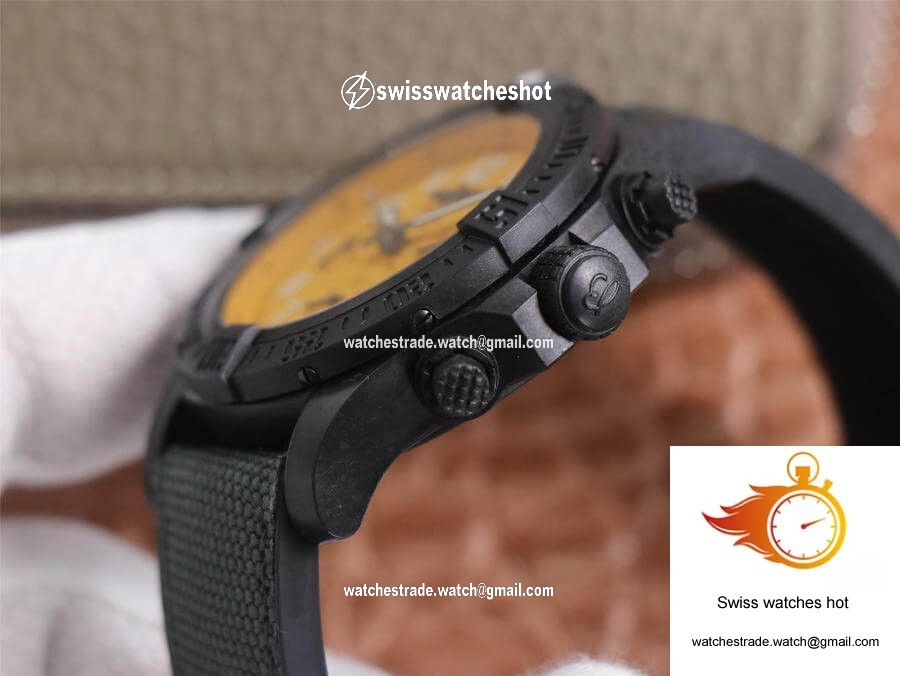 Breitling Avenger Hurricane 12H XB0180E41I1W1 GF Factory V2 Yellow Dial 5