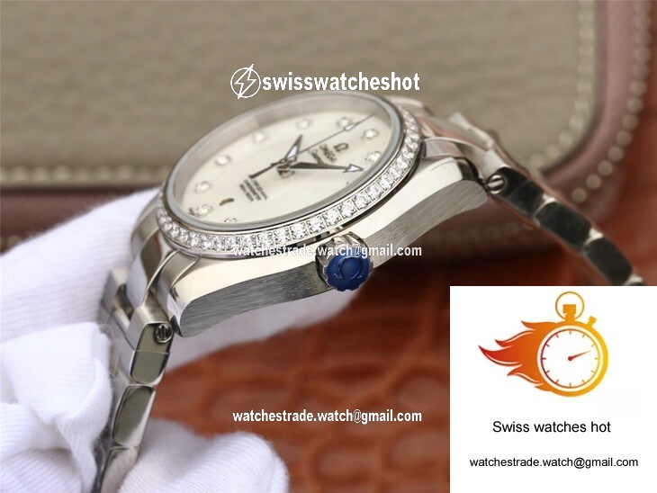 Omega Seamaster 231.15.34.20.55.002 Aqua Terra 150M 3S Factory White Dial 5