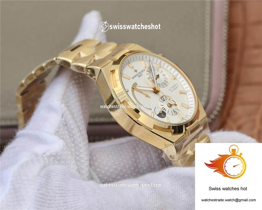 Vacheron Constantin Overseas 47450/B01J-9228 TWA Factory White Dial 5