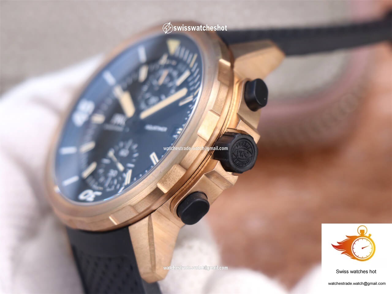 IWC Aquatimer IW379503 Darwin Adventure Tour Special Edition V6 Factory Black Dial 5