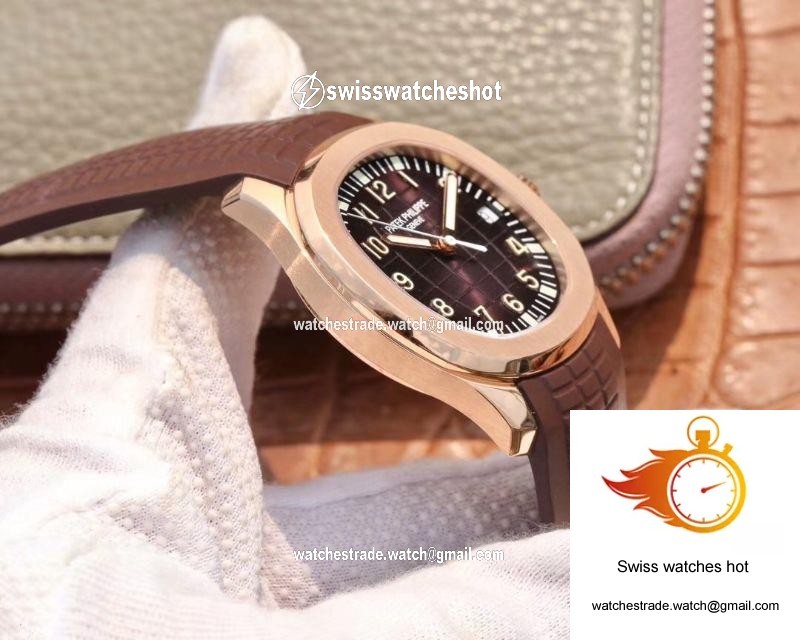 Patek Philippe Aquanaut 5167R-001 40mm ZF Factory Dark Brown Dial 5