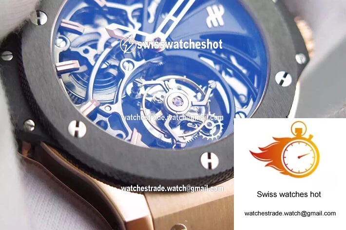 Hublot Big Bang Hollow Tourbillon Skeleton Dial 5