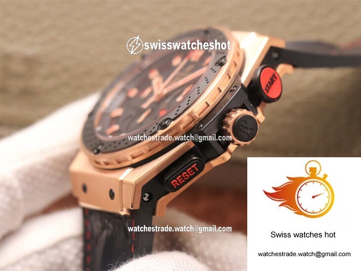 Hublot King Power Ferrari F1 V6 Factory Black Dial Rose Gold 5