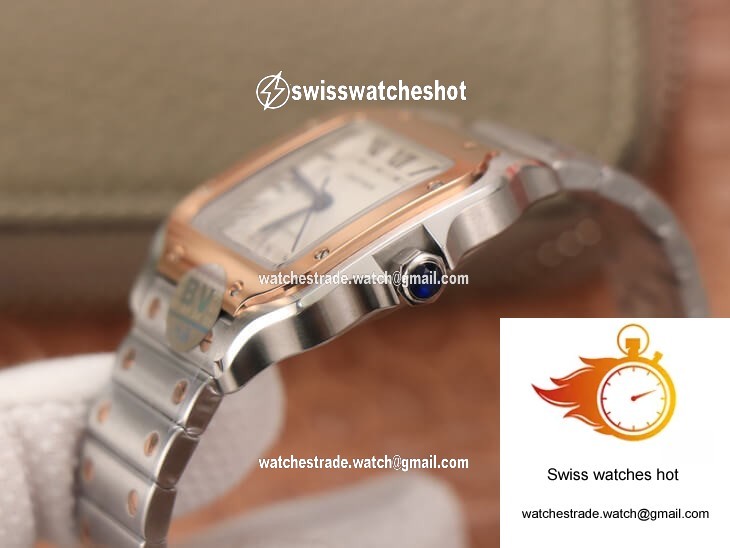 Cartier De Santos W2SA0007 BV Factory White Dial 5