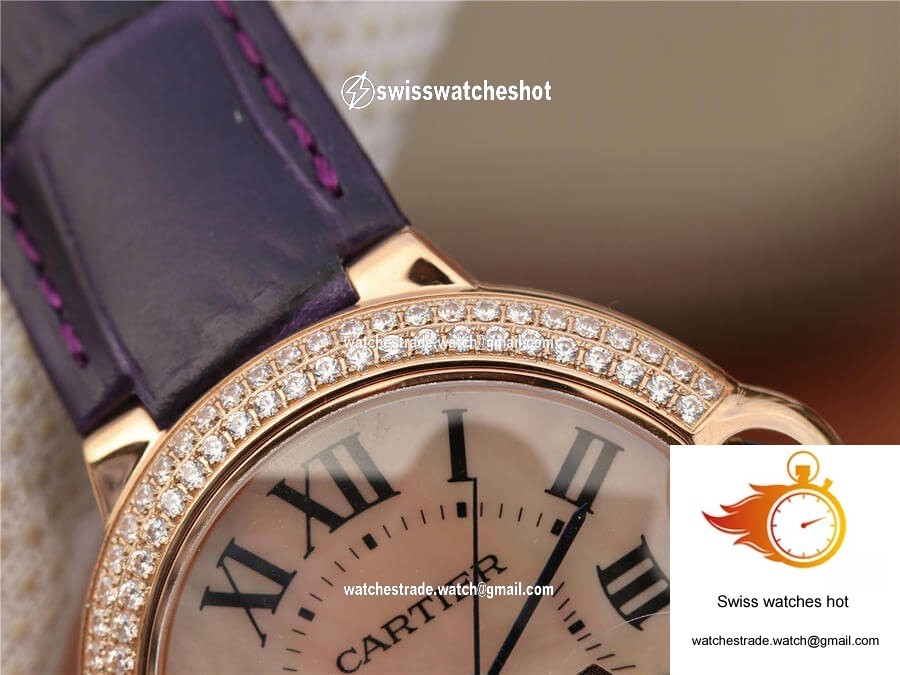 Ballon Bleu De Cartier WE902066 V6 Factory V4 Rose Gold 5