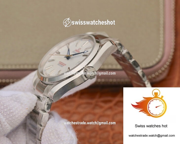 Omega Seamaster 231.10.42.21.02.002 VS Factory White Dial 5