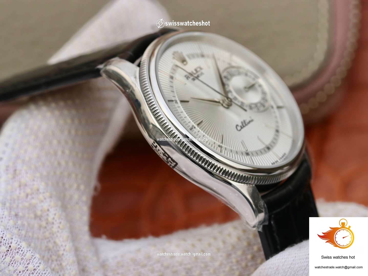 Rolex Celini Date M50519-0006 MKS Factory White Dial 5