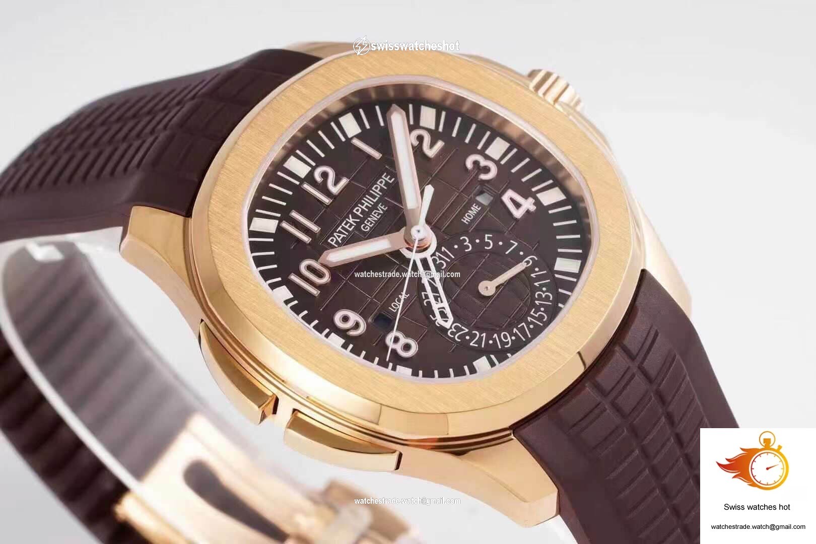 Patek Philippe Aquanaut 5164R-001 ZF Factory Brown Dial 5