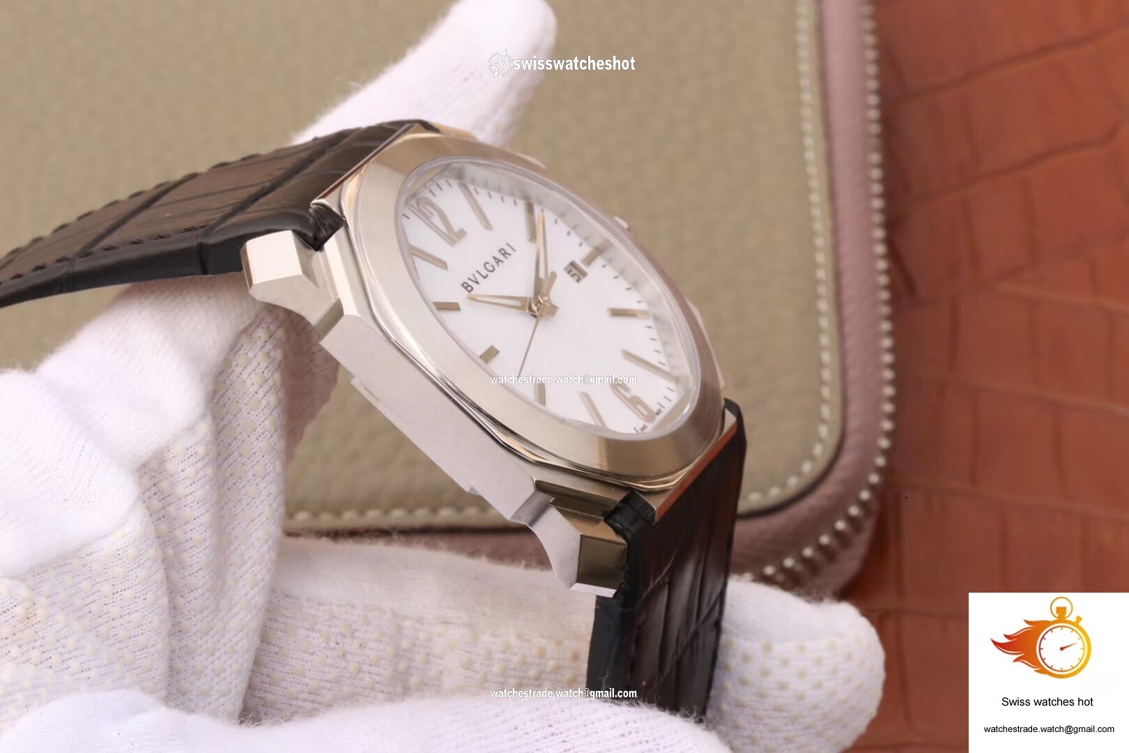 Bvlgari Octo 102779 OC41C6SLD White Dial 5