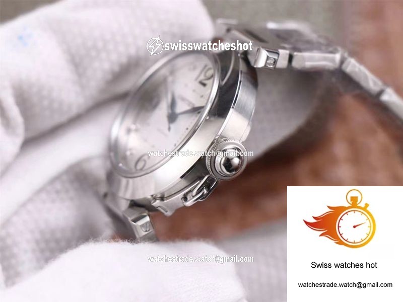 Cartier Pasha W31073M7 V9 Factory Silver Dial 5