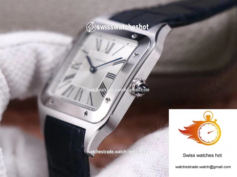 Cartier Santos Dumont WSSA0032 F1 Factory Silver Dial 5