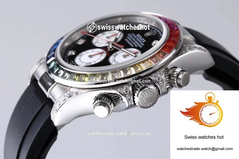 Rolex Daytona 116599RBOW BL Factory Black Dial 5