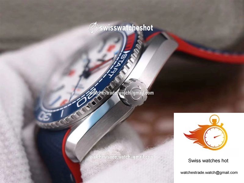 Omega Seamaster Planet Ocean 36th America’s Cup Limited Edition VS Factory White Dial 5