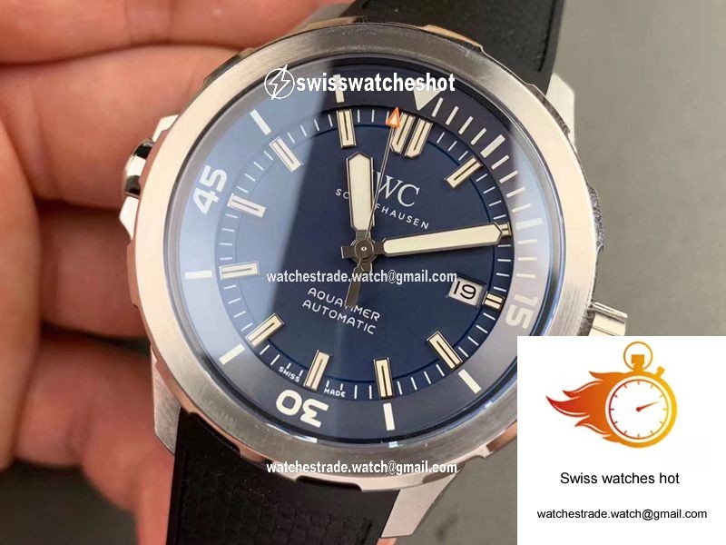 IWC Aquatimer jacques yves IW329005 V6 Factory Blue Dial 5