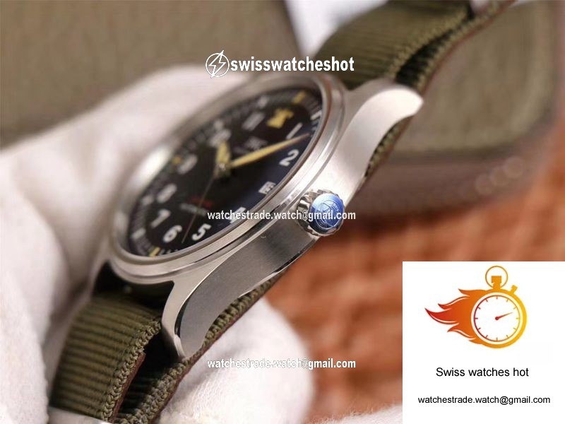 IWC Pilot Spitfire IW326801 MKS Factory Black Dial 5