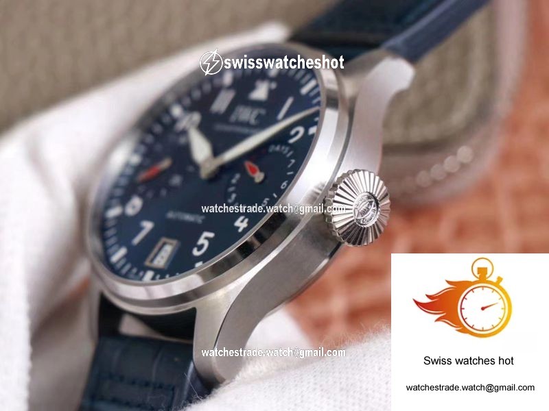 IWC Big Pilot IW501008 Boutique London Edition ZF Factory Blue Dial 5