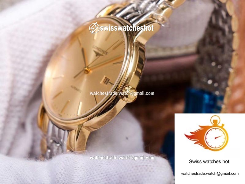 RM Factory Longines Presence L4.921.2.32.7 Yellow PVD 5