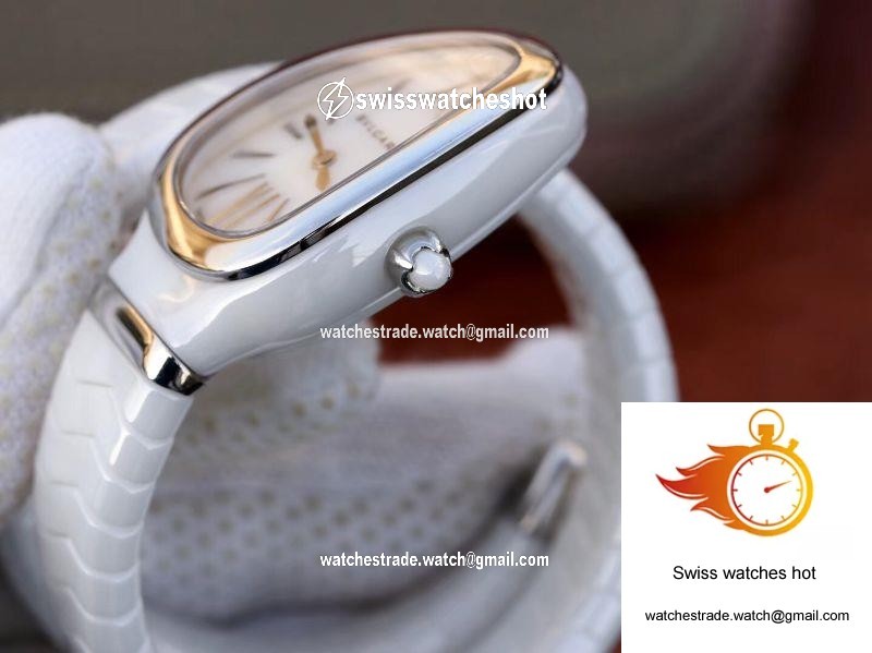 Bvlgari Serpenti Spiga Watch 102613 BV Factory Steel No Diamond 5