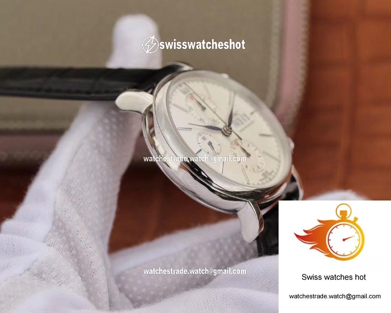 IWC Portofino Chronograph Multi-function IW391022 ZF Factory 42mm X 13.5mm White Dial 5