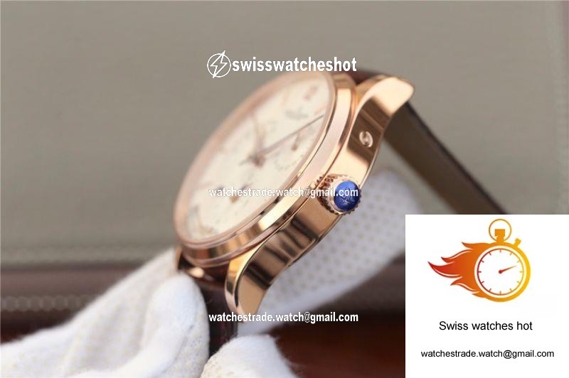 Jaeger-LeCoultre Master Calendar 1428421 Rose Gold White Dial 5