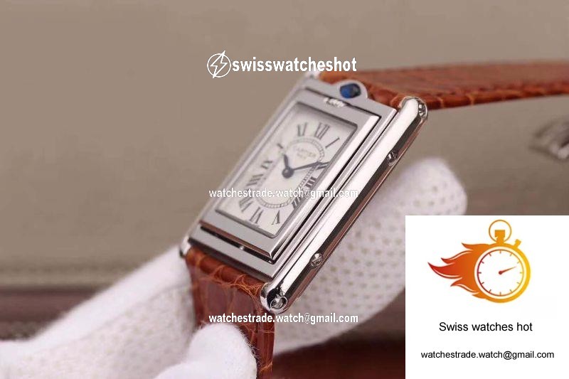 Cartier Tank Solo Ladies W5200025 White Dial 5