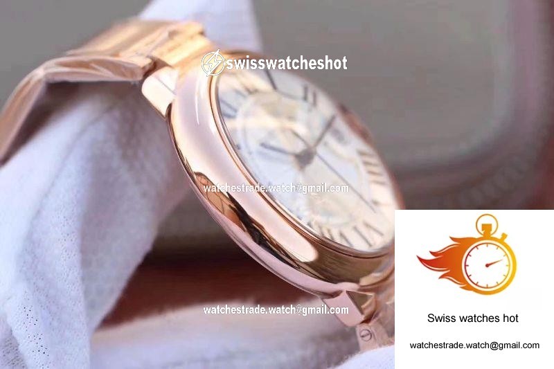 Ballon Bleu De Cartier 42MM W69006Z2 V9 Factory White Textured Dial 5