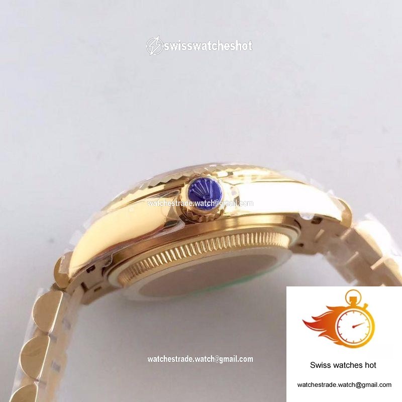 Rolex Lady Datejust 279138RBR 28MM Yellow Gold Champagne Dial 5