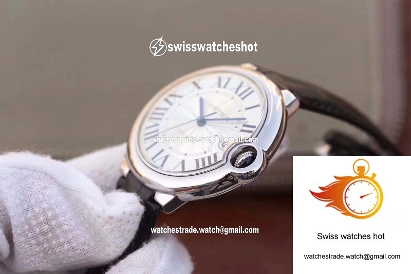 Ballon Bleu De Cartier 42MM W6901351 V9 Factory Silver Dial 5