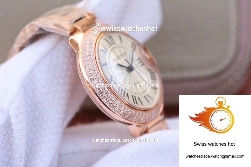 Ballon Bleu De Cartier 36MM WE902064 V9 Factory White Dial 5