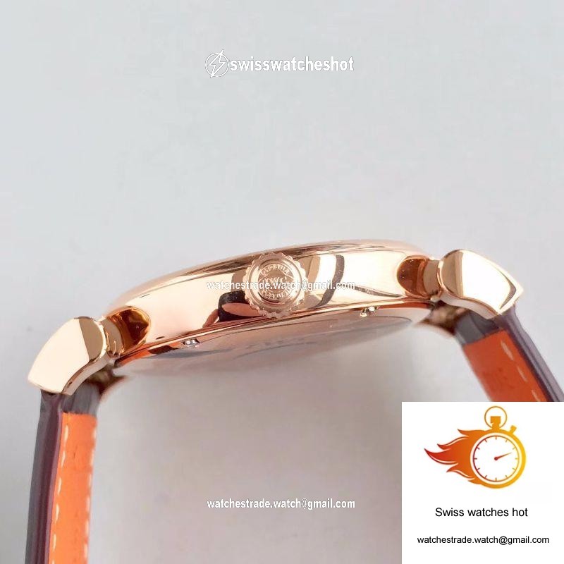 IWC Da Vinci Automatic IW356601 Rose Gold MKS Factory White Dial 5