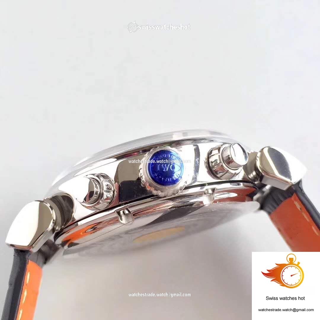 IWC Da Vinci Chronograph Edition Sport For Good Fundation IW393402 ZF Factory Blue Dial 5