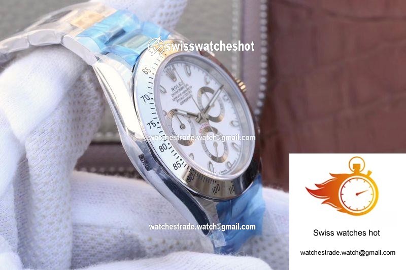Rolex Daytona Cosmograph 116520 Noob Factory White Dial 5
