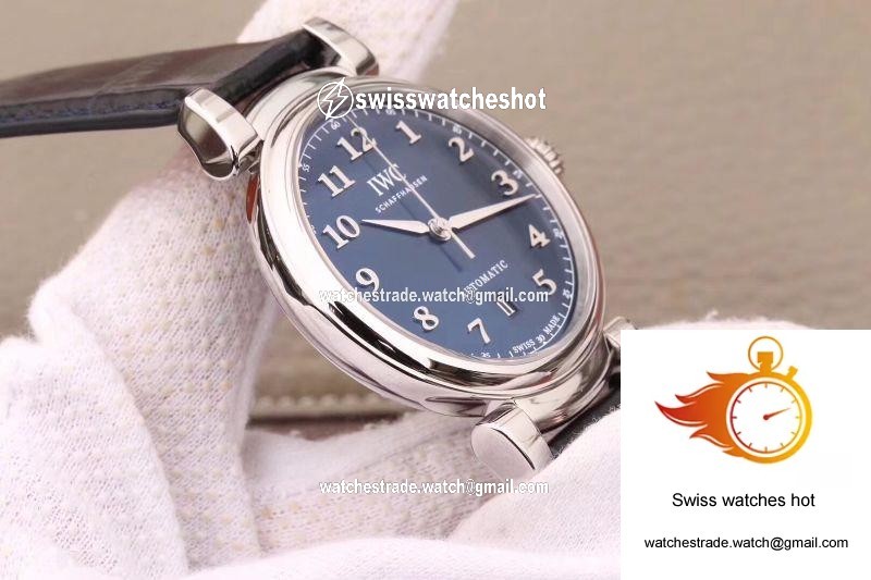 IWC Da Vinci Automatic IW356601 MKS Factory Blue Dial 5