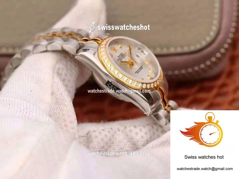 Rolex Lady Datejust 18K Yellow Gold 28MM Silver Dial 5