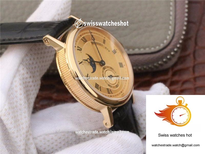 Breguet Classique Moonphase 4396 Yellow Gold Dial 5
