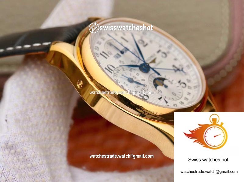 Longines Conquest Classic 18K Yellow Gold L27735787 GS Factory White Dial 5