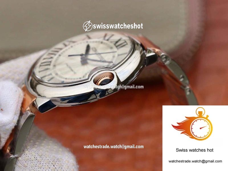 Ballon Bleu De Cartier 42mm W69009Z3 V6 Factory White Dial 5