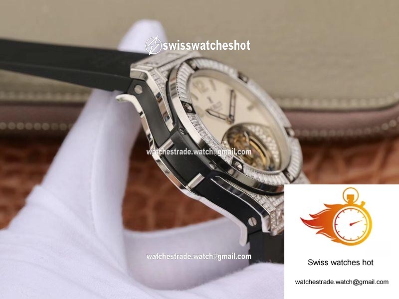 Hublot Classic Fusion Tourbillon White Enamel Dial 5