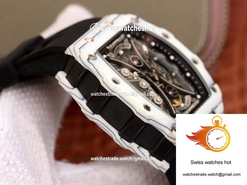 Richard Mille RM53-01 White Ceramic Case Skeleton Dial 5