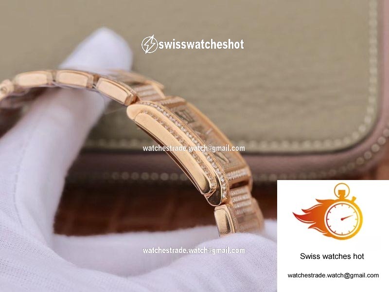 Patek Philippe Ladies Twenty-4 4908/50R-012 Rose Gold Diamond Dial 5
