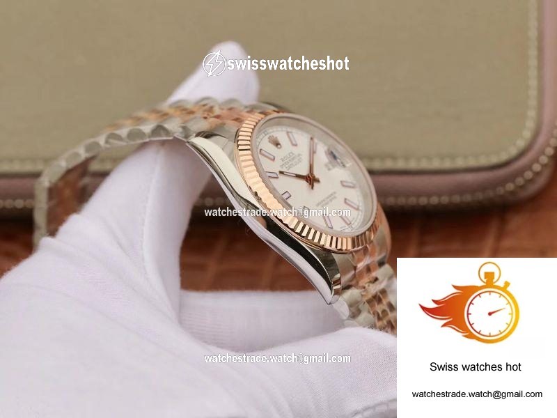 Rolex Datejust 126233 36mm GM Factory White Luminous Scale Dial 5