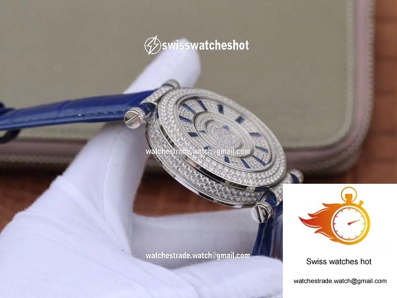 Franck Muller Double Mystery DM42D2RCD GS Factory White Gold Diamond Dial 5