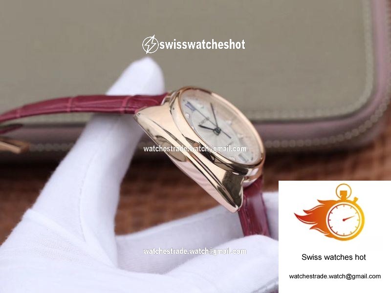 Cle De Cartier Automatic 35mm WJCL0032 18K Rose Gold Silver-gray Dial 5