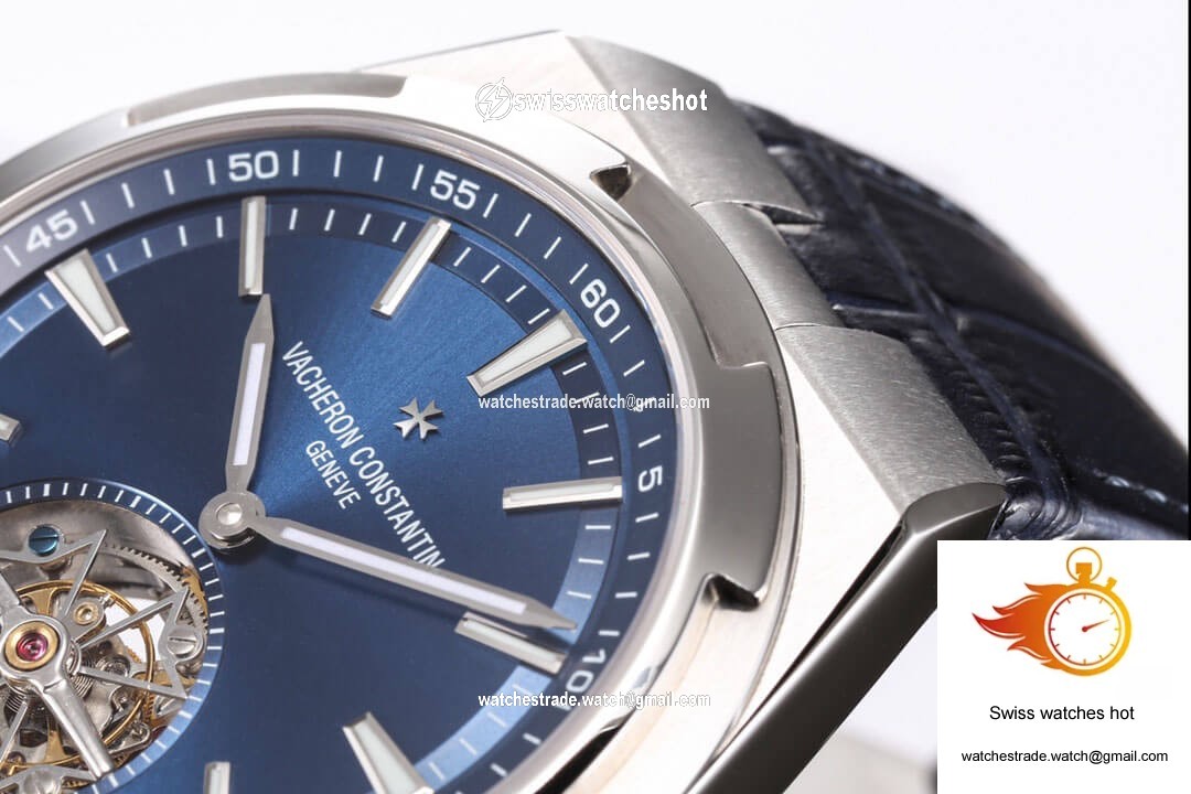Vacheron Constantin Overseas Tourbillon 6000V/110A-B544 BBR Factory Blue Strap 5